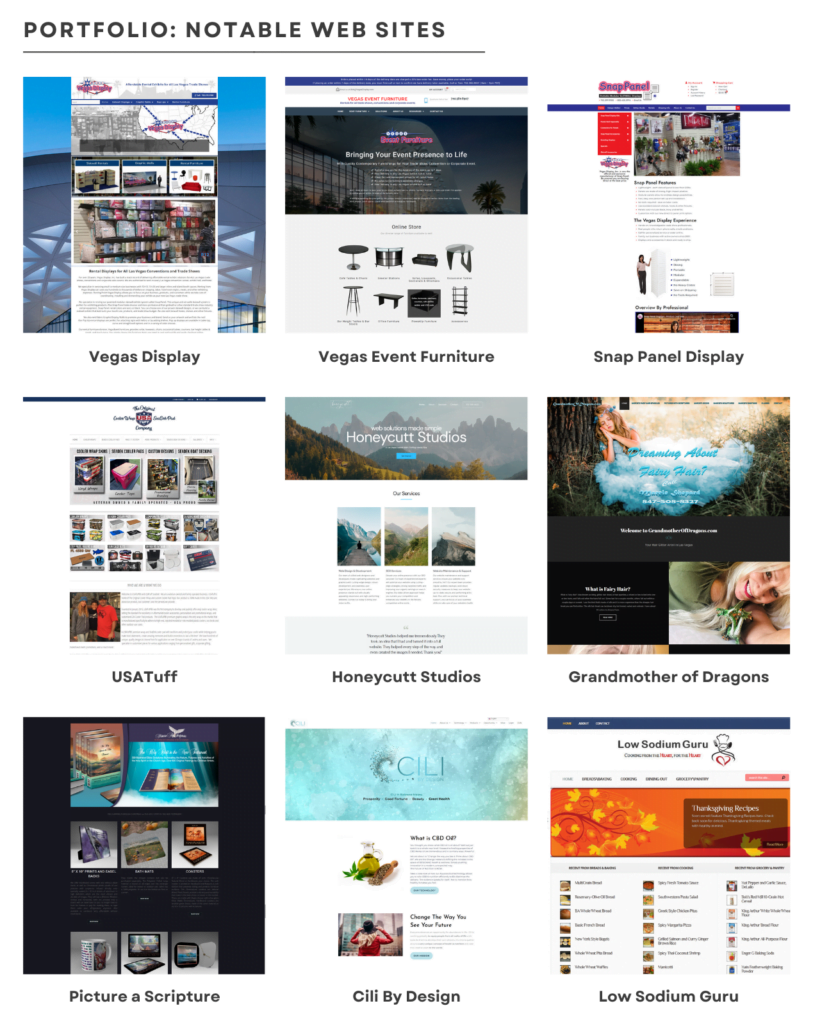 Honeycuttstudios.com - Web Development Profile